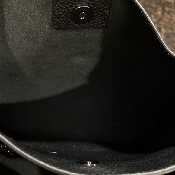 Black Leather Women's Bag - Picture 5 of 7